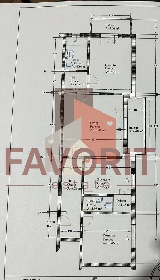 Apartament 3 camere | 2 Bai | 70 Mp | Zona Lipovei - Poză 11