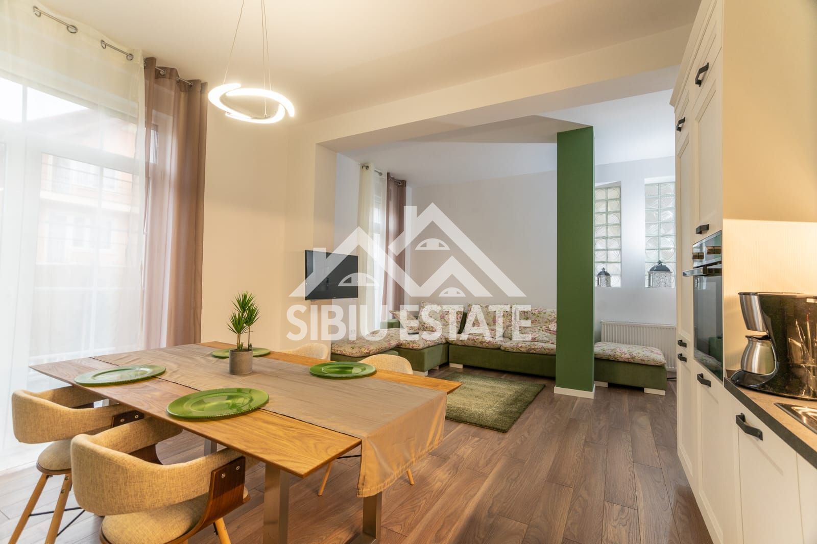 Apartament de inchiriat 3 camere cu grădină-Zona Calea Cisnadiei - Poză 13