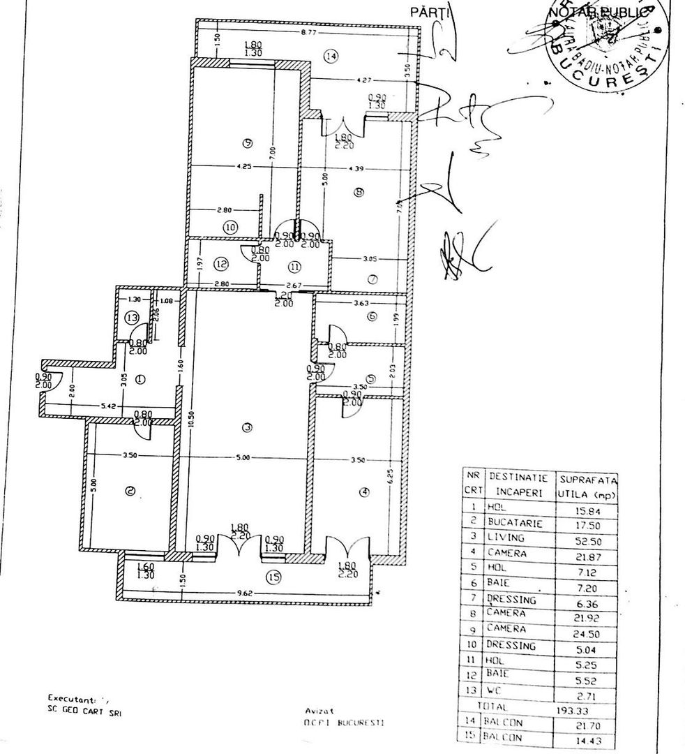 Apartament spatios 4 camere I Soseaua Nordului I 200 mp utili - Poză 12
