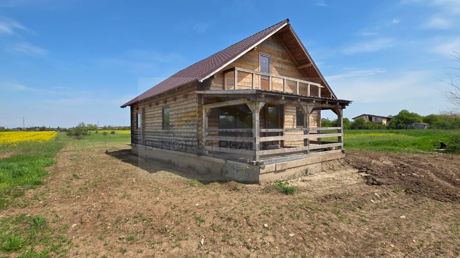 Cabana de vânzare din lemn masiv Mihăilești | 400 mp teren -Potențial investiție - Poză 6