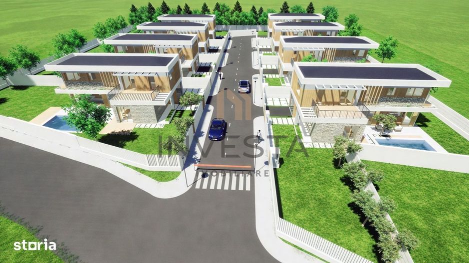 Casa individuala nZEB cu piscina, 501 mp teren, 160mp utili, Sanicoara - Poză 24