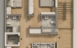 APARTAMENT 3 CAMERE | DOROBANTI | PREMIUM | nZEB | ACCES DIN LIFT - Poză 20