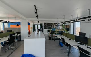 Spatiu de birouri/ call center/IT ,190 mp de inchiriat pret 2280 euro - Poză 2