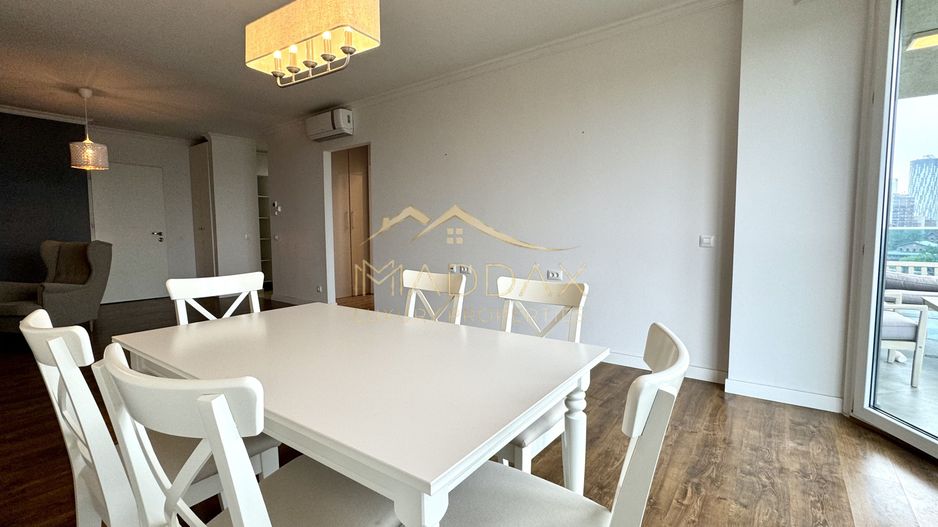 4 rooms apartment - 122 sqm/ Rented/ 1 Parking / Floreasca - Lake View - Poză 7