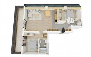 Freidorf-Lidl | 3 camere | 78 mp + 20 mp Terasa | Dezvoltator - Poză 13