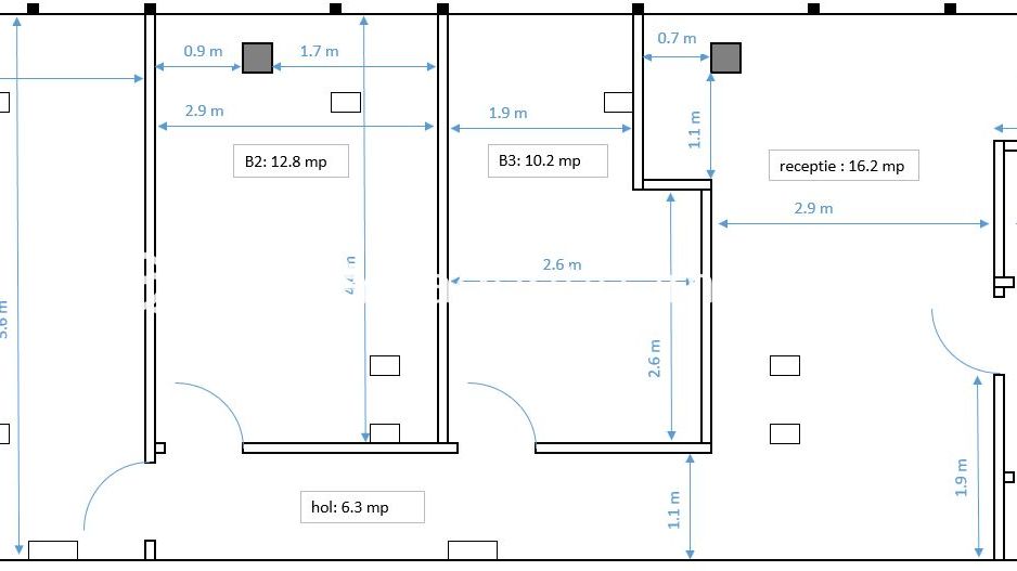 Birou de inchiriat ultracentral, la parter - Poză 7