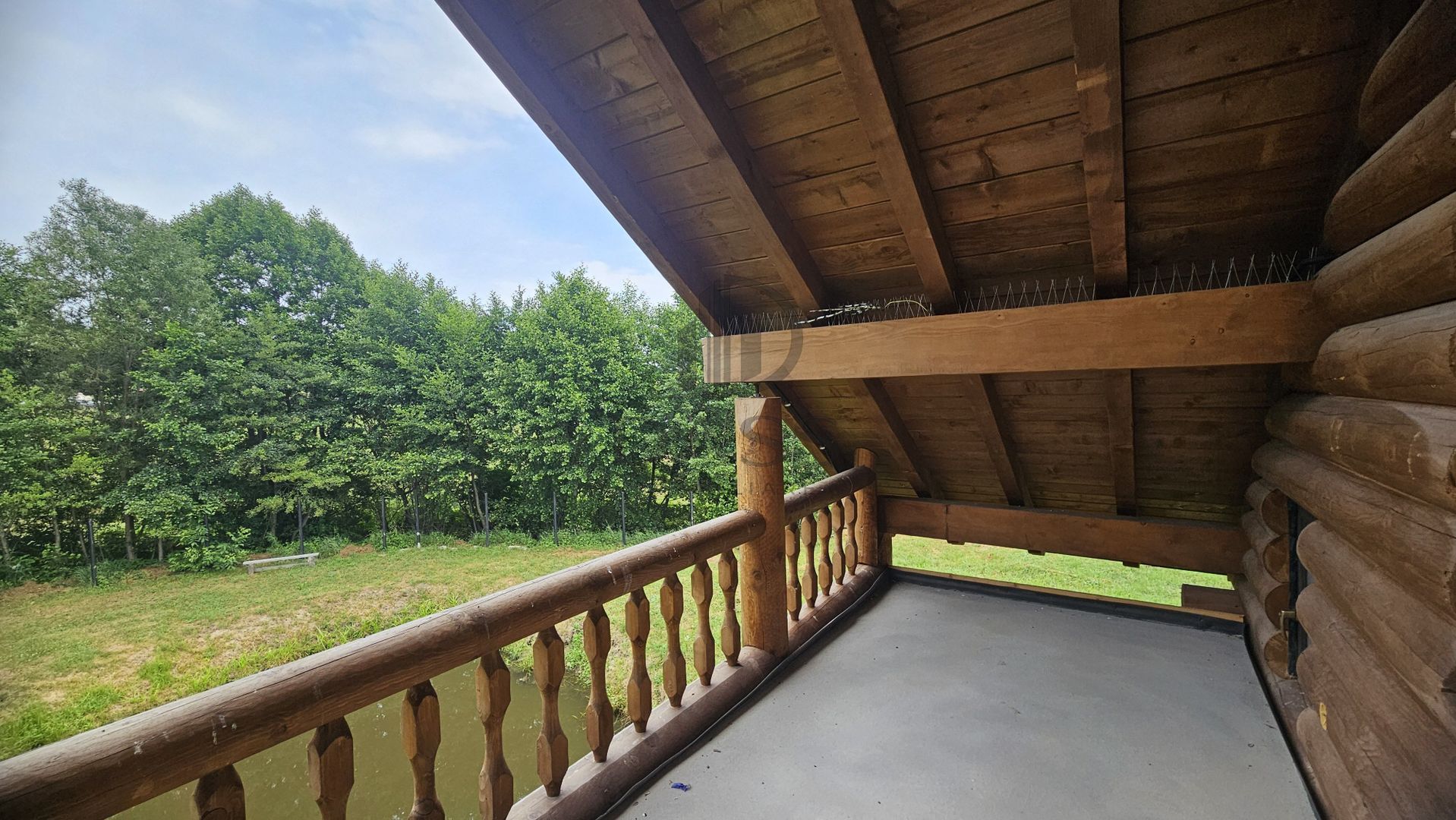 Chalet din busteni cu vedere panoramica spre Muntii Fagaras Tocile - Poză 14