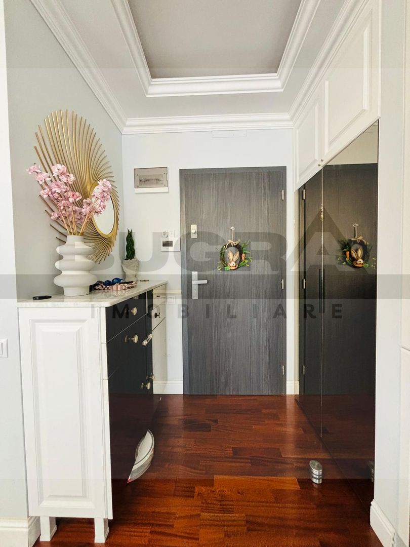 Apartament 3 camere modern, 2 bai, balcon, parcare, zona Mega - Poză 12