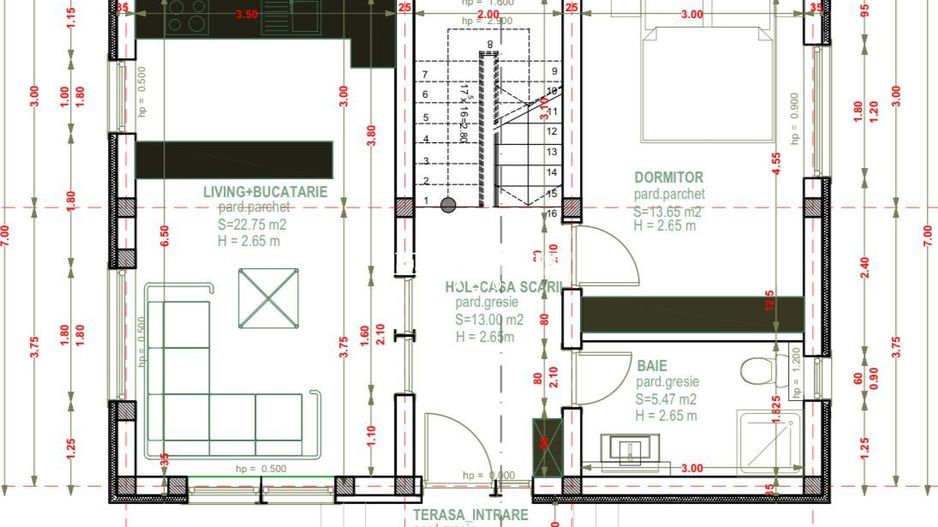 Casă Individuala 4 CAMERE de vânzare în Cartier Izvor - Poză 4
