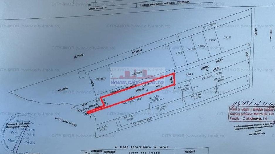 Teren de vanzare Cocani, Crevedia, langa padure Dambovita - 17 km de Bucuresti - Poză 3