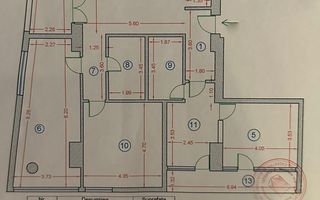 Apartament 4 camere - Sirenelor - Schiță 22