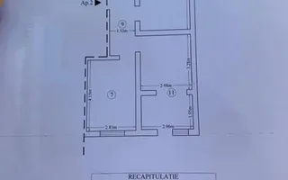 Apartament 2 camere + dining, curte proprie 58 mp și parcare, Bucium–Vișan, Buci - Poză 13
