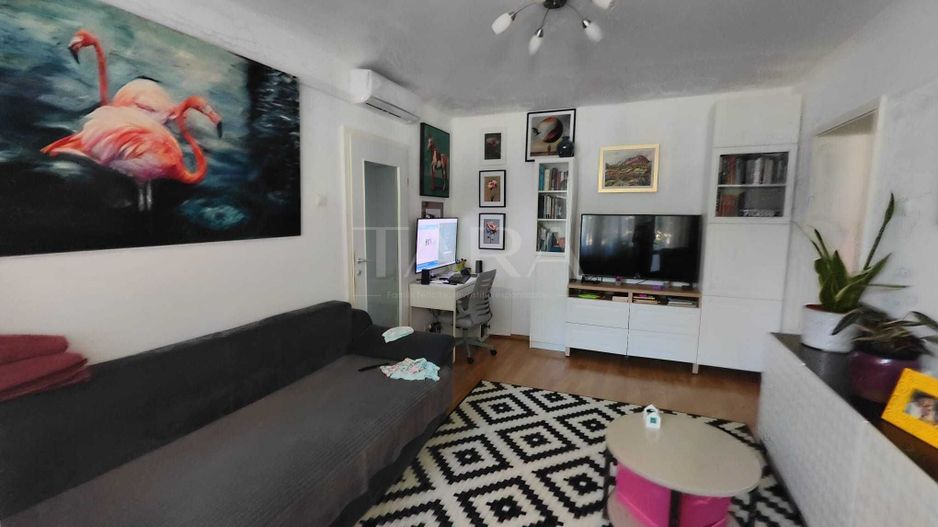 Apartament cu 2 camere, 44,35 mp, balcon închis, Centru. - Poză 2