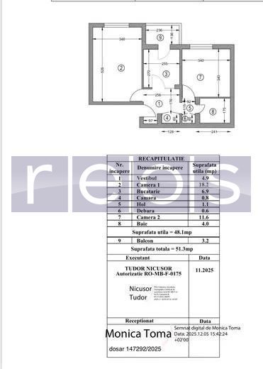 VANZARE 2 CAMERE BANEASA - Poză 4