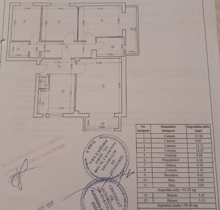 Apartament 4 camere de vânzare Otopeni ULTRACENTRAL - Poză 8