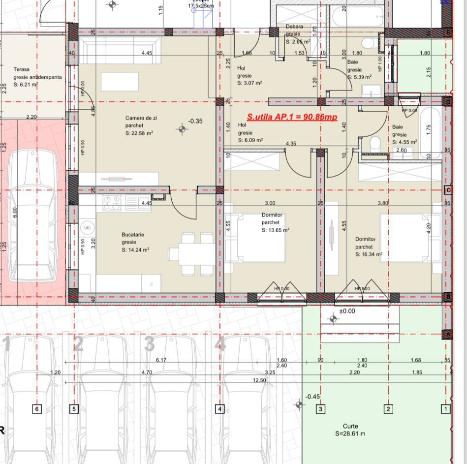 Giroc-Neptun | 3 Camere | Curte proprie | Decomandat | Lift | Disponibil imediat - Poză 13