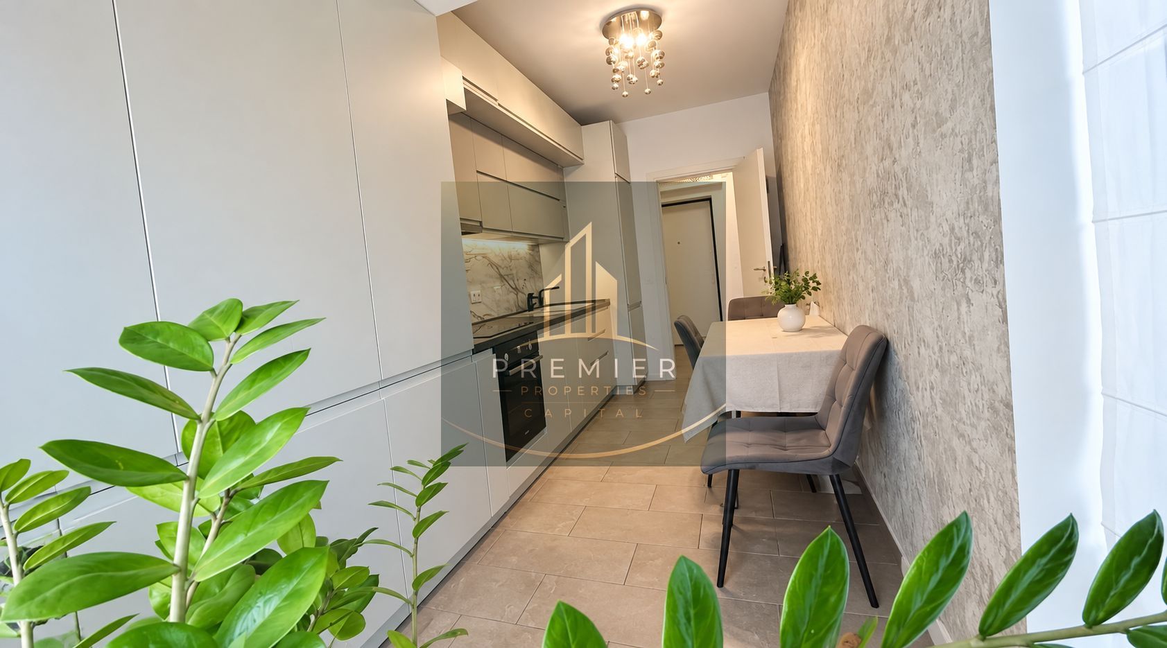 Apartament 3 camere în Atria – mobilat și utilat modern, etaj 1 - Poză 3