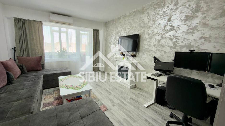 Apartament 75 mp. 3 camere 3 balcoane  decomandat in Sibiu- Terezian - Poză 2