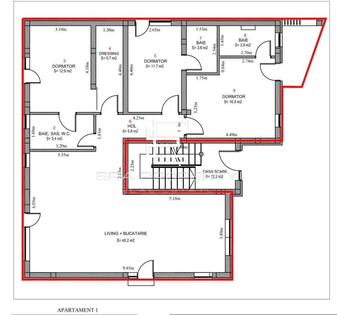 Apartament 4 camere /gradina 200 mp/finisaje premium/Cartierul Arhitectilor - Poză 19