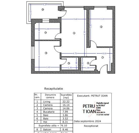 3 camere Aviatiei I Direct Dezvoltator I metrou Aurel Vlaicu - Poză 16