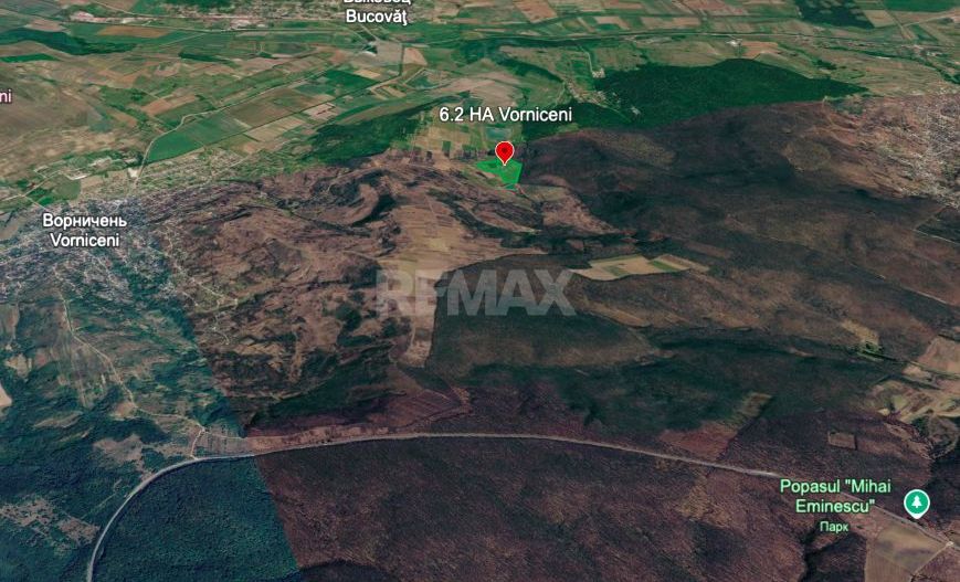 Teren de 0.94  Hectare lângă pădure – Vorniceni, Strășeni - Poză 8