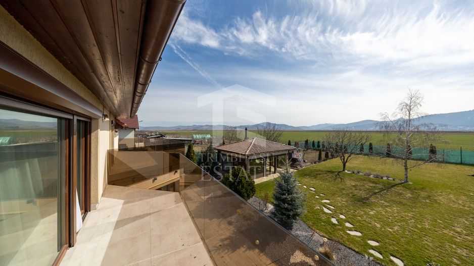 Sacele-Casa 6 dormitoare + 4 bai teren 979 mp. - Poză 32