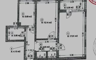 Apartament cu doua camere de vanzare, bd. Brancoveanu, 88.900€ negociabil - Poză 13