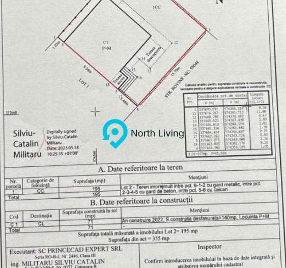 Casă P+M 4 camere Buftea | 2023 | 3 dormitoare | teren 195 mp - Poză 23