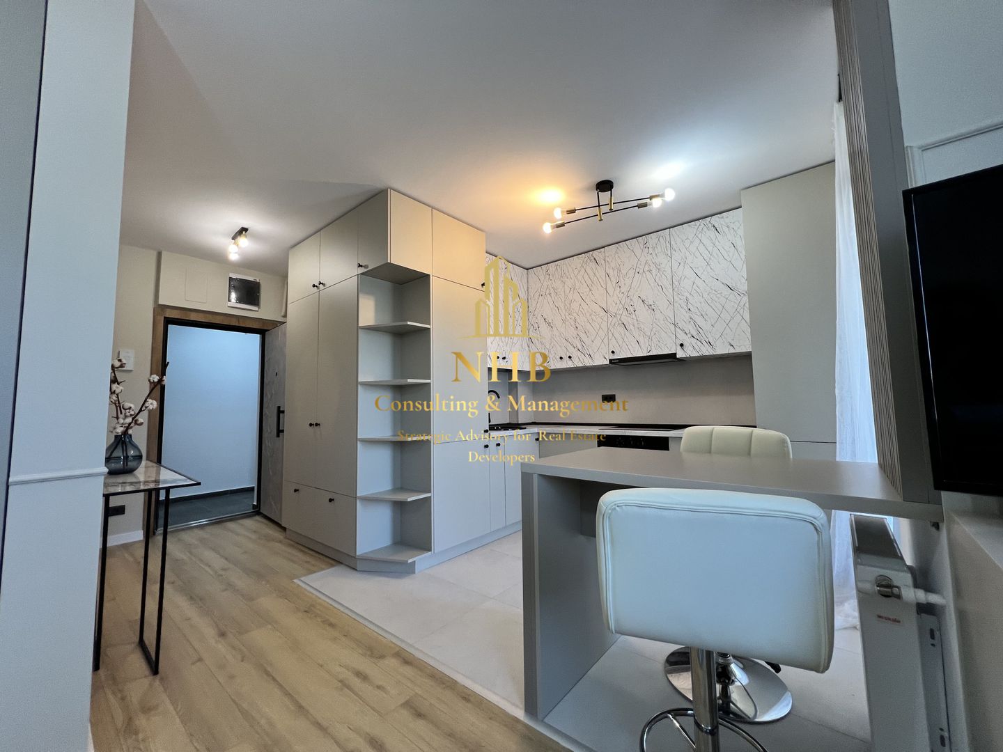 Garsonieră elegantă de închiriat în Roka Doamna Ghica- prima inchiriere - Poză 3