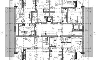 Aparthotel building Unirii B+GF+E+11 floors with 51 apartments, restaurant and SPA - Poză 63