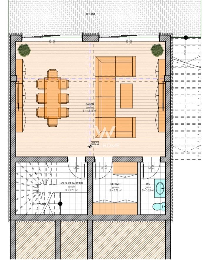 Casa individuala premium în Cisnădioara - Sibiu - Schiță 14
