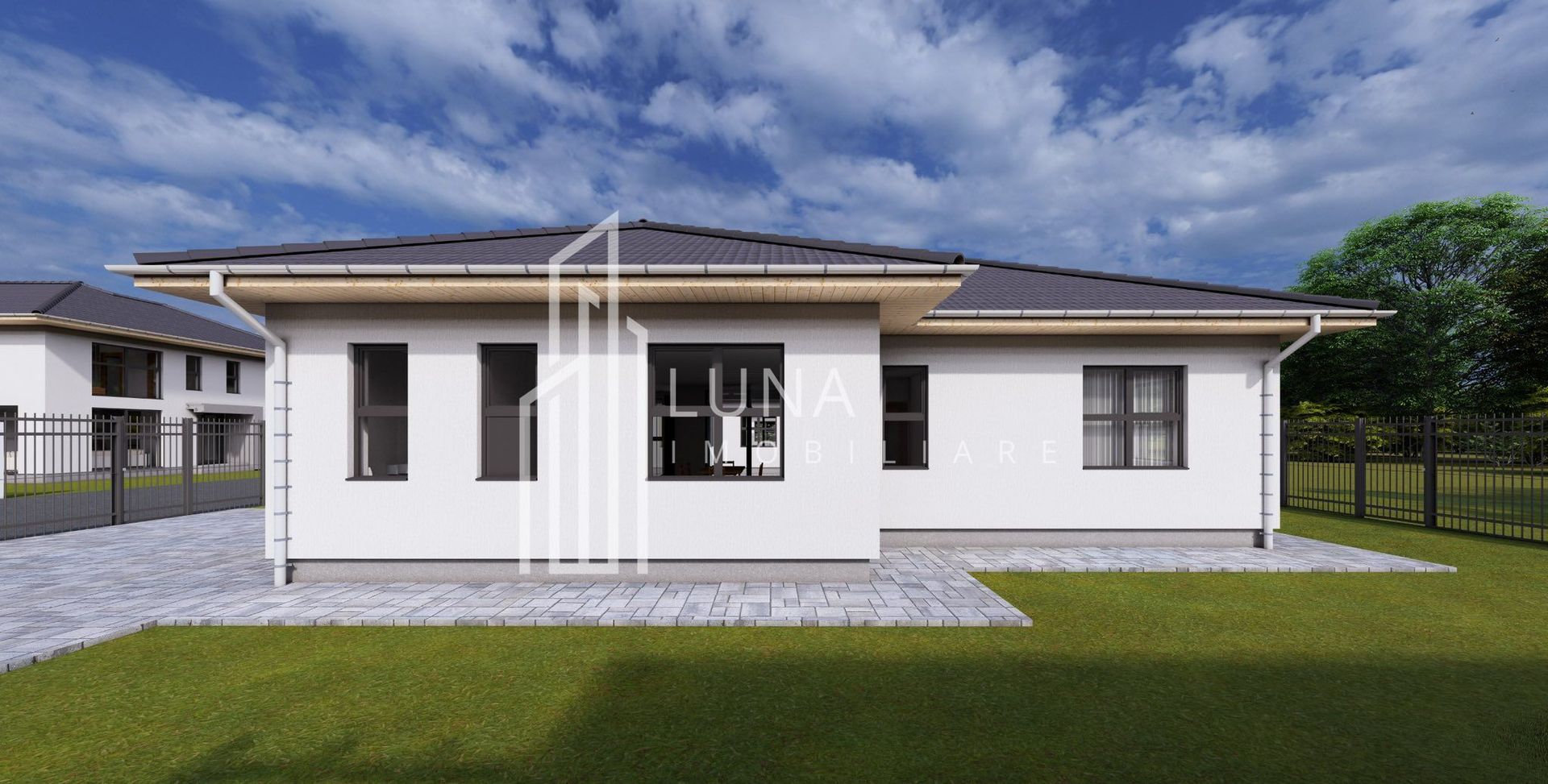 Case single, parter, 100 mp, teren 465-669 mp, predare 2026, Livezeni - Poză 2