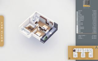5 camere tip duplex -  Titan Pallady  7 min Metrou N Teclu - Schiță 10