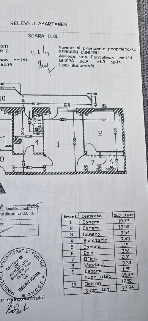 Se vinde apartament  3 camere zona Iancului, Pantelimon, Mega Mall - Poză 18
