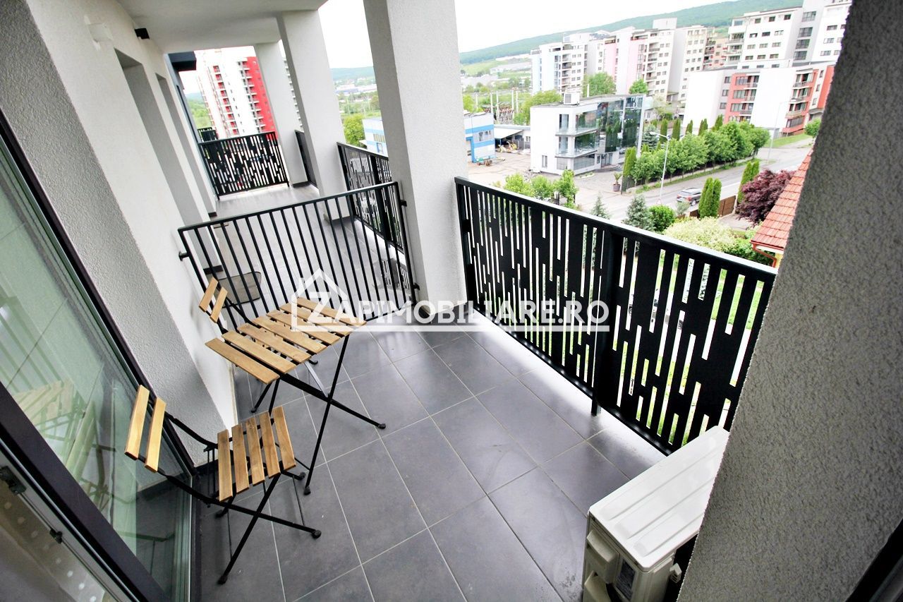 Apartament 1 camera in bloc NOU,46 mp,1 parcare privată - Poză 6