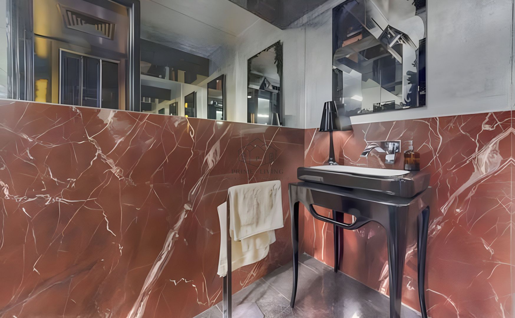 PENTHOUSE DE LUX CU 7 CAMERE LA INCHIRIERE LANGA PARCUL HERASTRAU - Poză 12