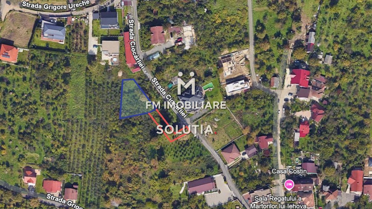 Teren intravilan 10 ari, zona Grigore Ureche, PUZ! - Poză 2