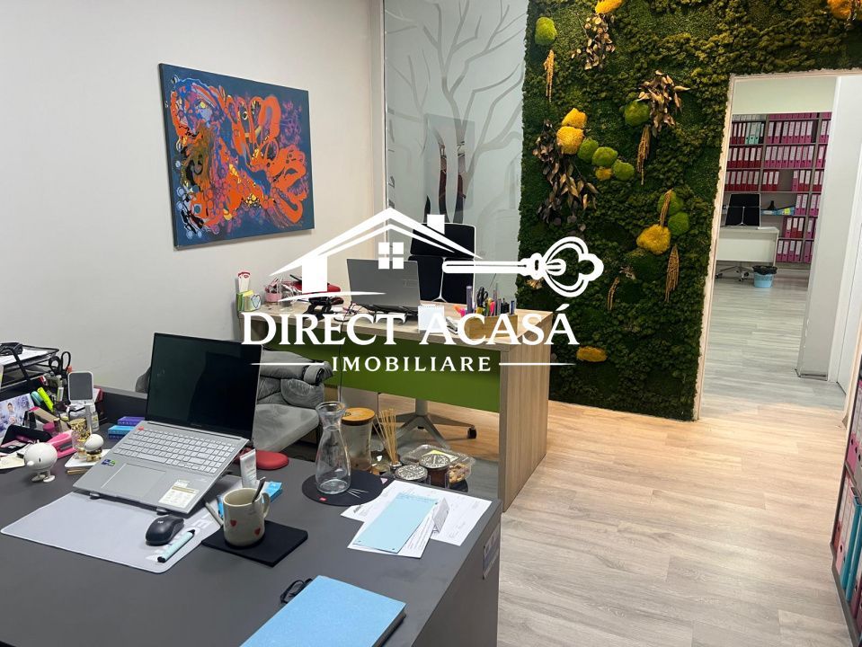 Spatiu birou 220 mp, mobilat utilat, parter, 8 incaperi - Poză 6