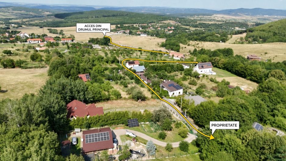 Teren intravilan 3000mp, Regim P+1+M, Sibiu, Tocile - Sadu - Poză 2