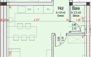 OFERTĂ! Apartament 3 camere cu grădină 50 mp - zona Vest, Sibiu - Poză 18