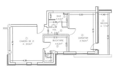 Apartament cu 3 camere în Florești, zona Someșului. - Poză 1