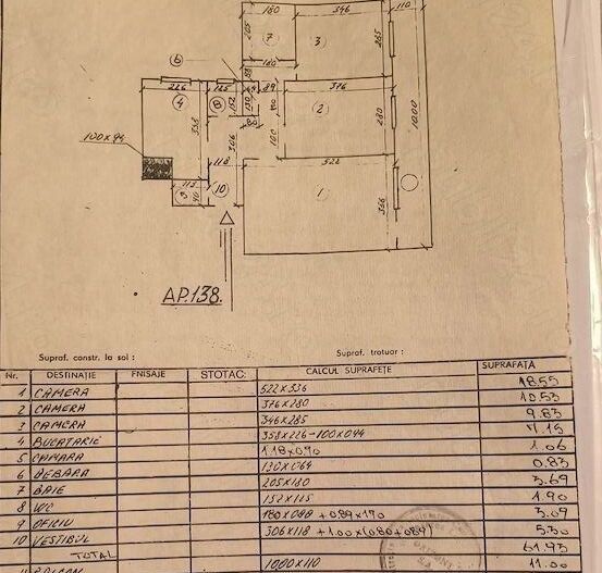 De vanzare 3 Camere | Etaj 1 | 2 Băi | Metrou Valea Ialomiței - Poză 6