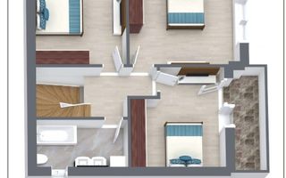 Casa Individduala cu 4 camere si gradina, in Zona Triajului - Schiță 4