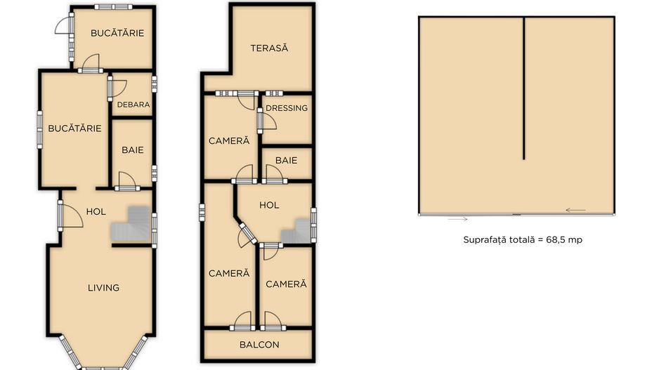 Casa individuala | 4 camere | 470 mp teren  | Avram Iancu, Floresti - Poză 24