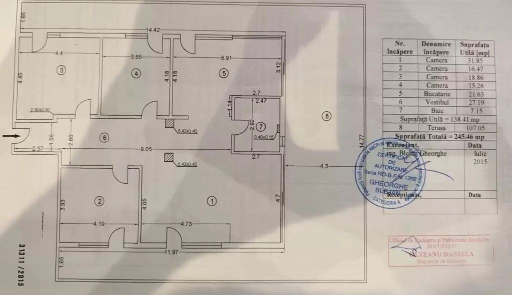 4 CAMERE LUX GRAND ARENA, METALURGIEI - Poză 19