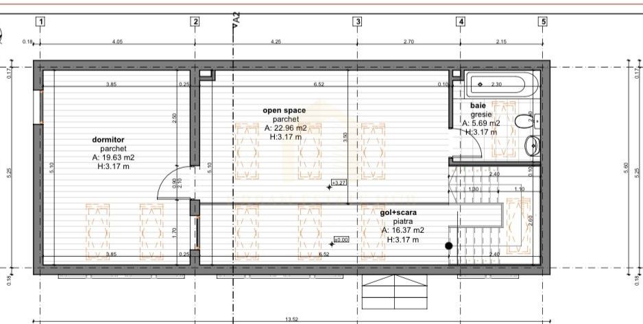Inchiriere casa 130 mp utili, birou, zona Centrala - Poză 11