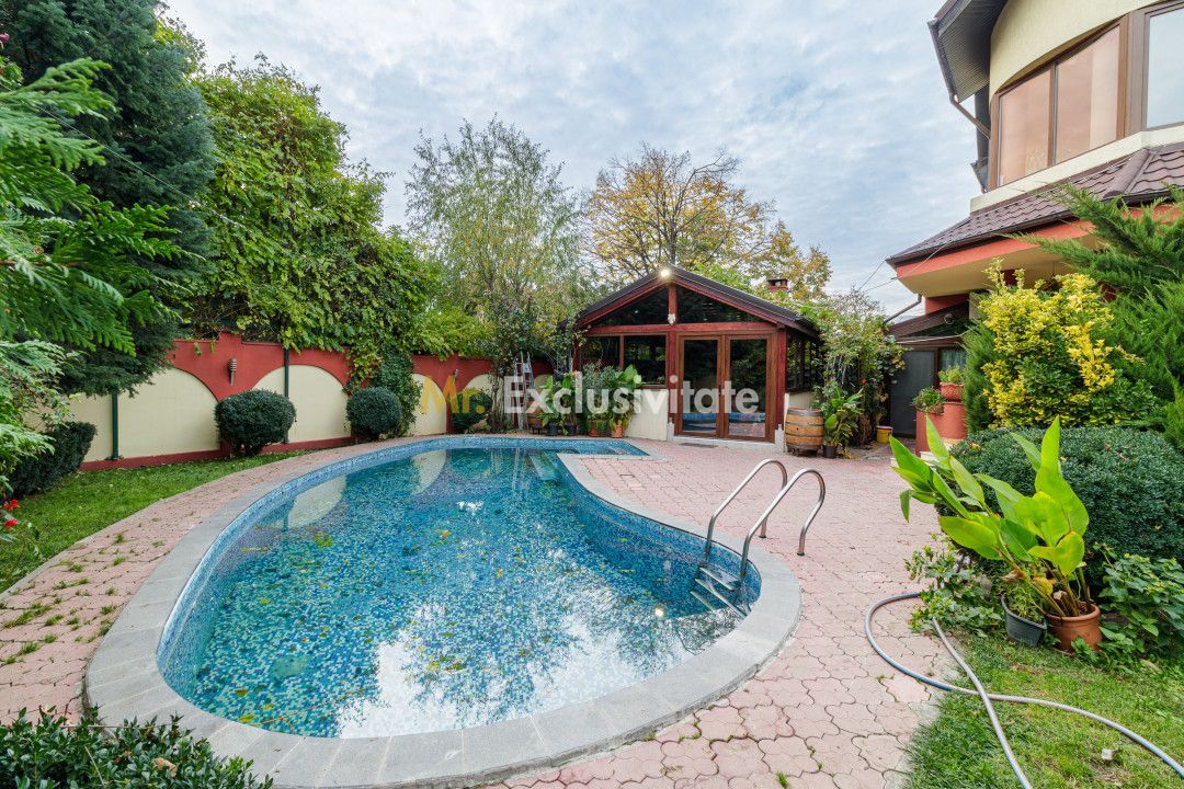 Vilă individuală cu piscină,  garaj dublu • teren 766 mp • Popești-Leordeni - Poză 13