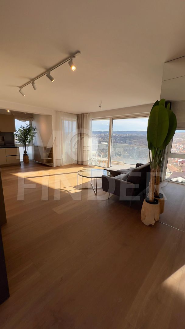 Vanzare apartament 3 camere deosebit cu panorama Cluj Arena - Poză 11