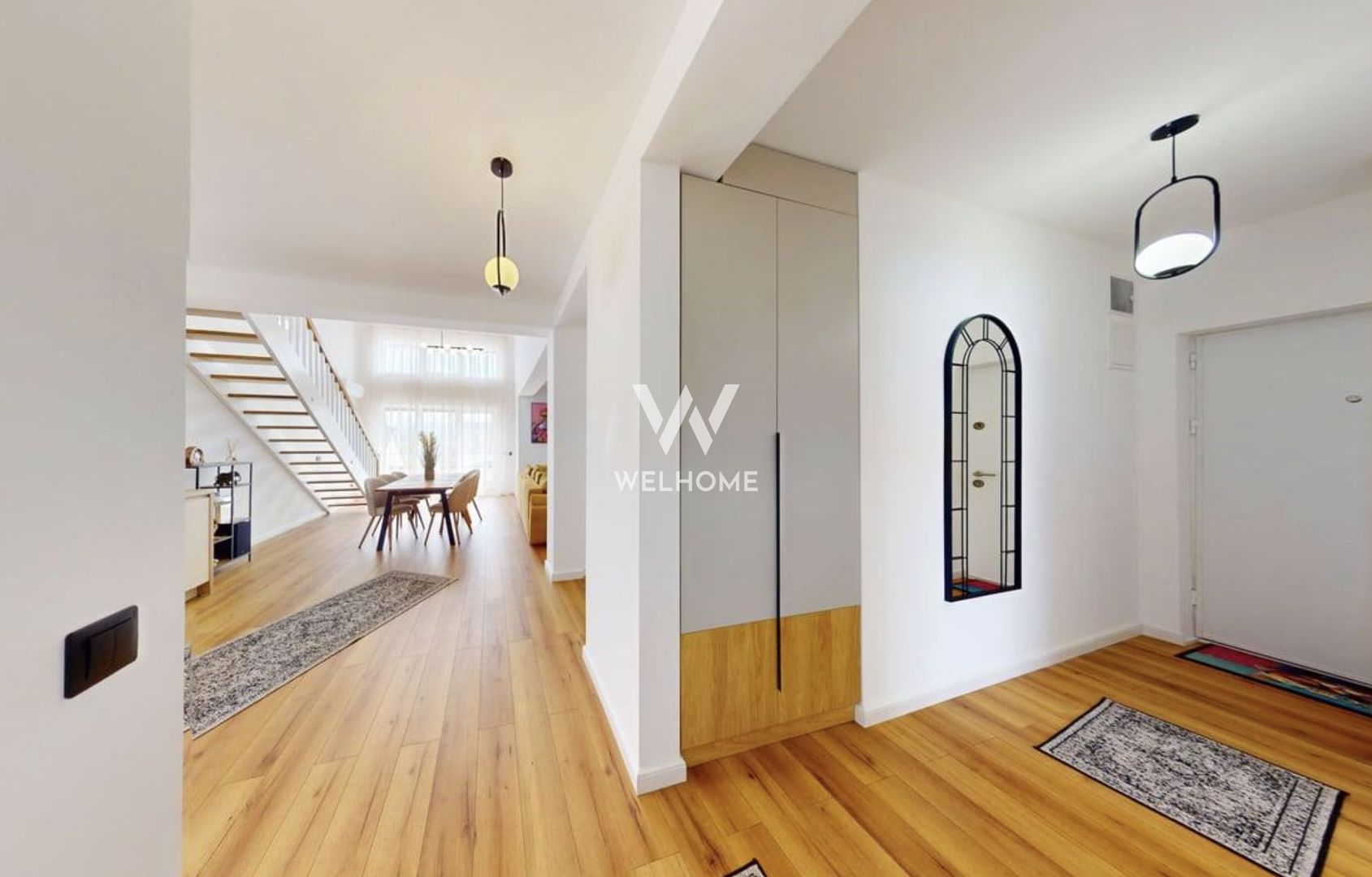 Penthouse de vanzare in Sibiu, pe 2 niveluri, mobilat si utilat modern - Poză 6