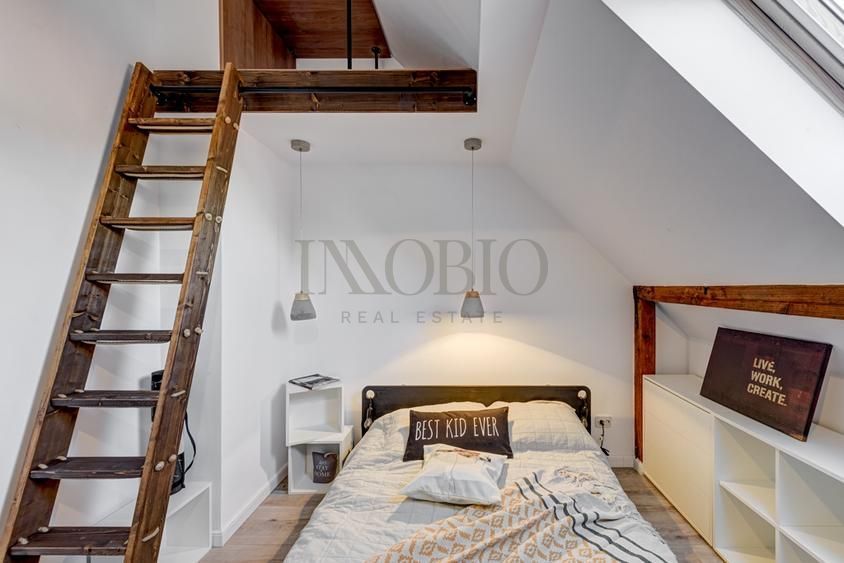 Loft in mansarda cu design deosebit 103mp | Dorobanti Capitale - Poză 14